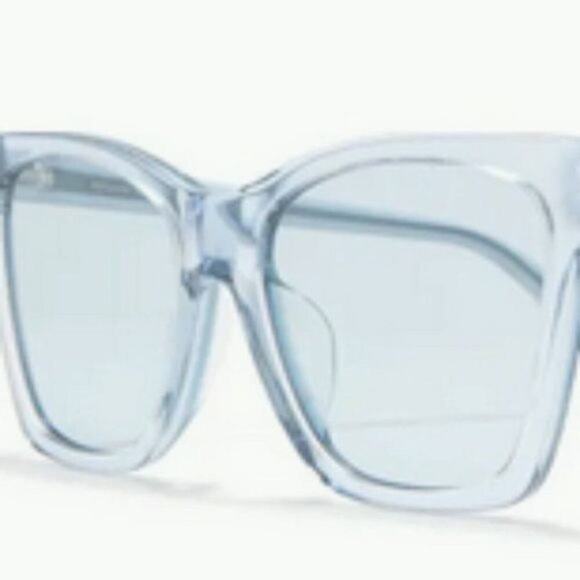 Alexander McQueen 54mm Square Sunglasses light blue - Picture 3 of 12